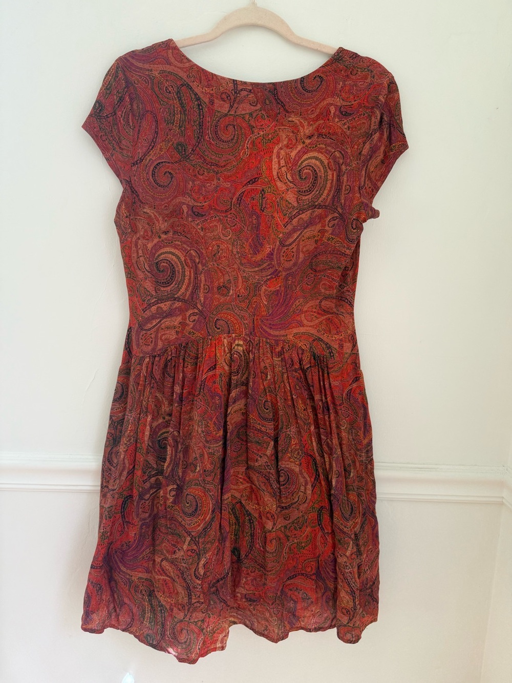 Peruvian Connection Paisley Boho Babydoll Dress - Picture 2 of 16